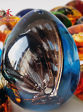 天然昆虫吊坠树脂密封挂件