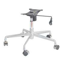 Casual Swivel Chair Five Gold Accessories Aluminum Alloy Five Star Feet Lift Chair Feet Spot Manufacturer Office Swivel Chair Base