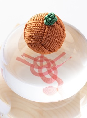 中川政七商店玻璃镜饼摆件