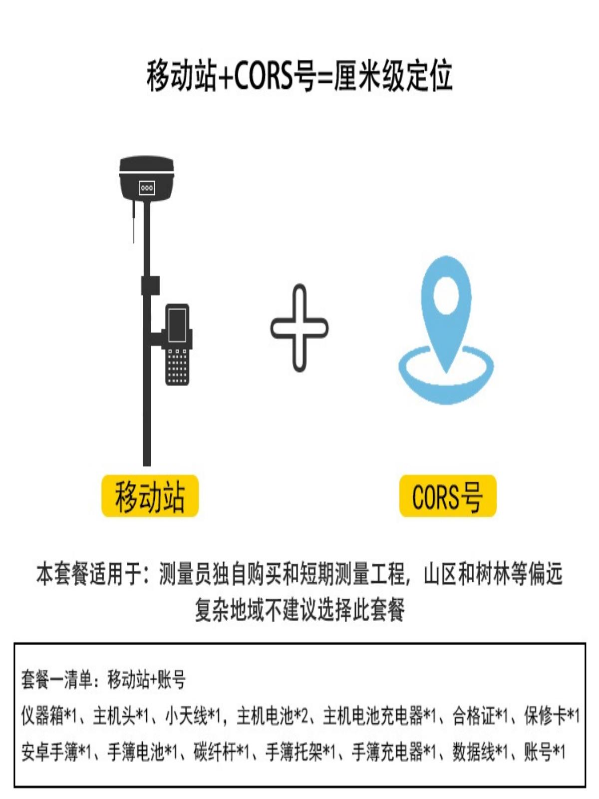 中国移动通用CORS账号GPS/RTK测量仪高精度厘米级测量测绘号 - 图2