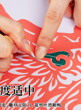 母亲节A3剪纸底稿非遗DIY刻纸画