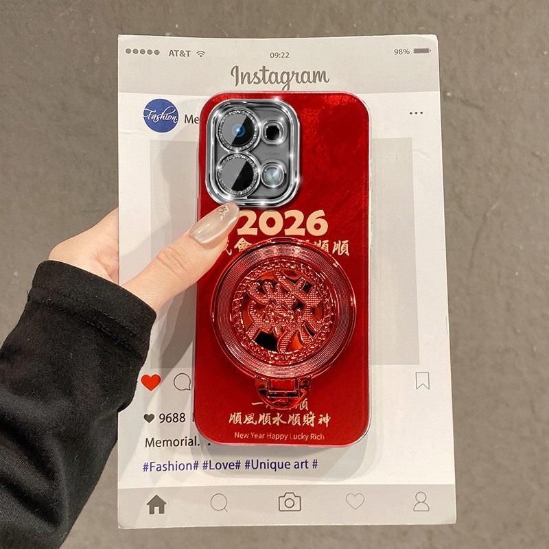 2026一直顺旋转发财适用oppoa97手机壳a96立体a93支架a92挂链a58马年a57新年a56软a55/a53s/a31/a32/a16/a3x,淘宝优惠券,粉丝福利购,淘宝优惠卷