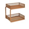 Household dining table water cup storage rack to organize tea cups in layers