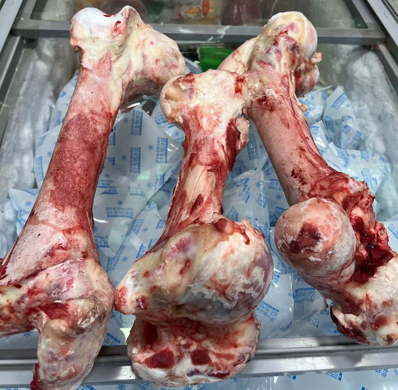 新鲜黄牛棒骨10斤牛骨头宠物磨牙熬汤牛腿骨筒骨生牛大骨煲汤补钙
