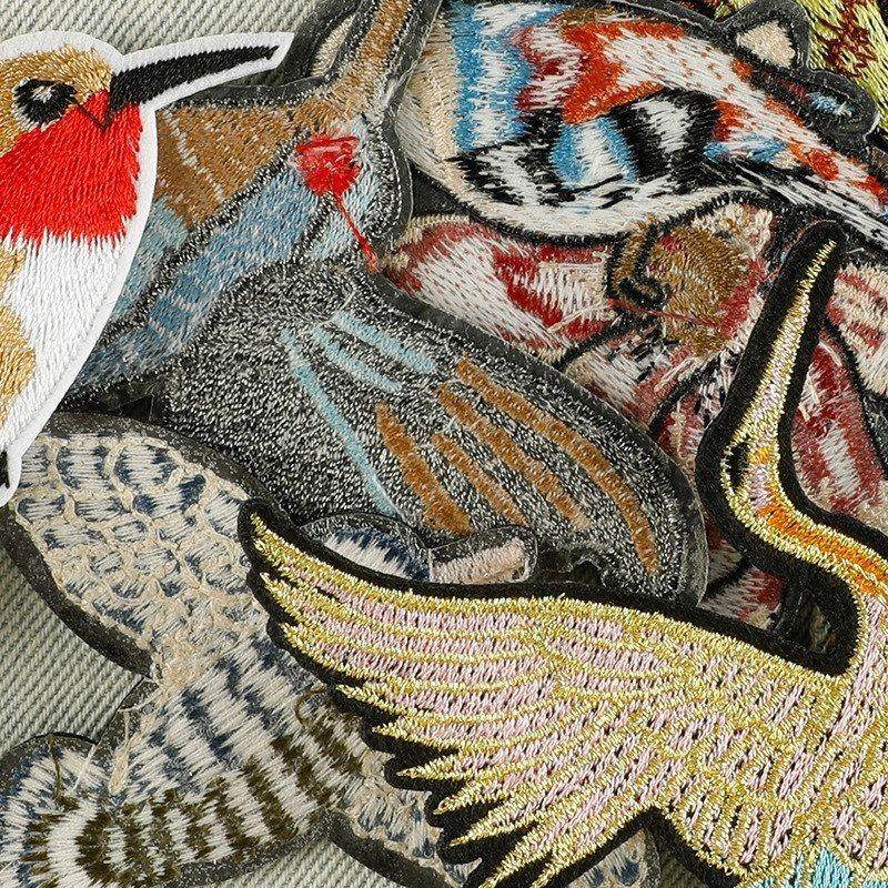 补丁徽章小鸟配件服装辅料布贴饰品箱包标动物标绣花diy电脑刺绣,淘宝优惠券,粉丝福利购,淘宝优惠卷