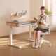 Latri smart electric lift learning table children's desk home office desk chair set
