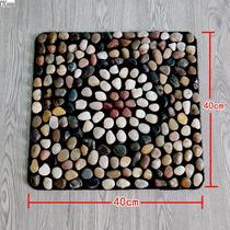 Natural Rain Flower Stone Plantar Pads Goose Soft Stones Healthy Footsteps Finger Pressure Plate Stone Foot Therapy Mat