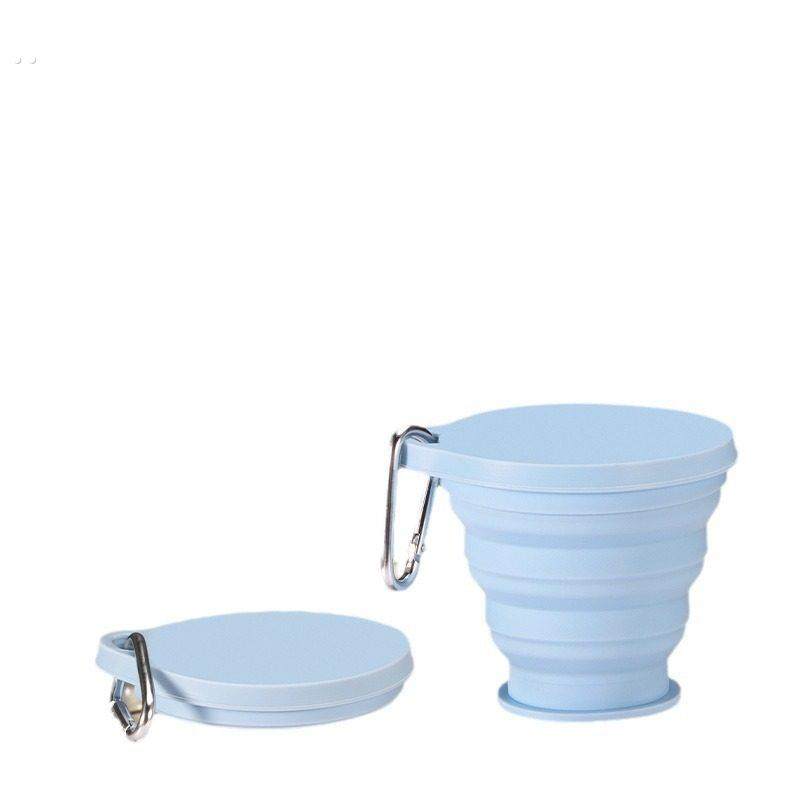 便携式旅行折叠杯食品级硅胶折叠水杯户外压缩漱口杯伸缩水杯,淘宝优惠券,粉丝福利购,淘宝优惠卷