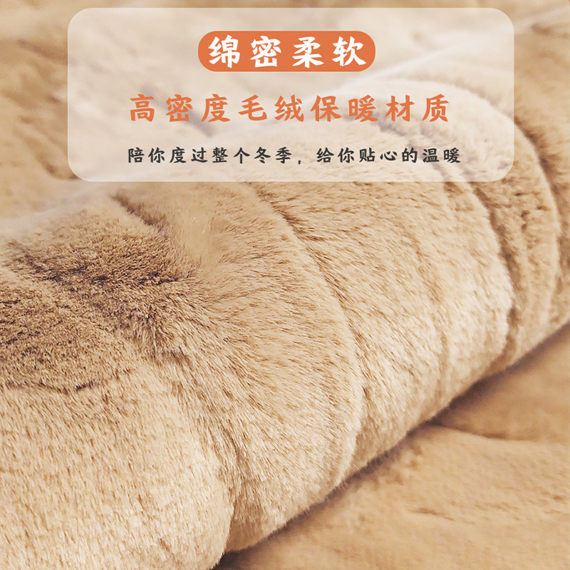 汽车坐垫冬季短毛绒保暖防寒三件套无靠背单片加厚汽车座垫冬天,淘宝优惠券,粉丝福利购,淘宝优惠卷