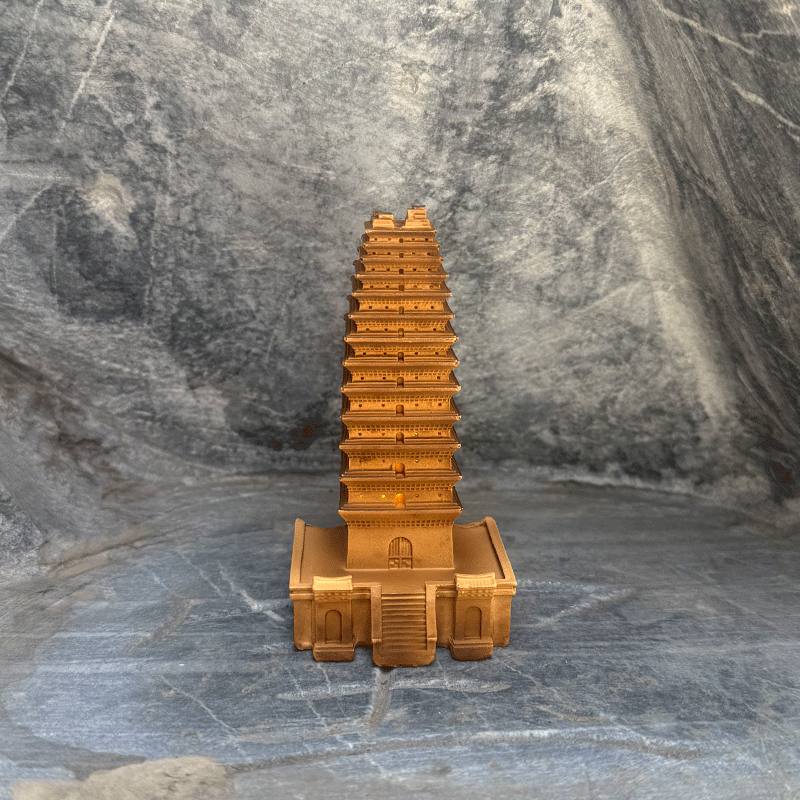 西安博物院小雁塔夜灯磁吸冰箱贴西安文创礼物旅游创意生日礼物