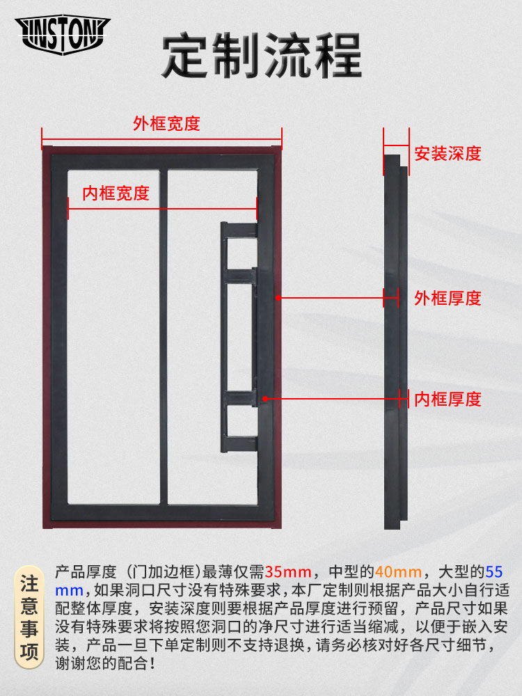 瓷砖隐形检修口地暖分水器卫生间浴缸下水管空调外机干挂式检查口 - 图1