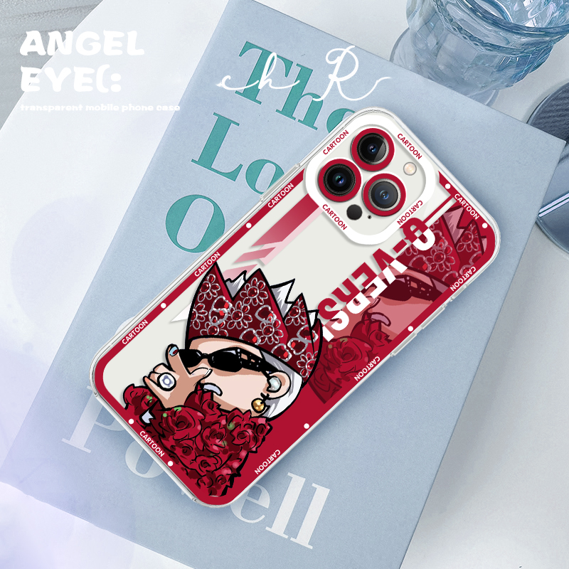 Q版GD权志龙手机壳适用苹果16同款iphone15promax演唱会14plus周边13mini应援12新款11专辑x透明8/17/xs/7/xr - 图1