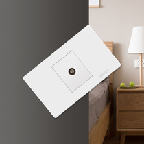 The new (one TV 1118 type switch socket panel home wall) bit TV One cable TV 