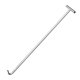 Stainless steel manhole cover hook T-shaped hand-pull hook pulling goods