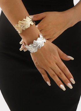 跨境个性复古设计感手饰女轻奢冷