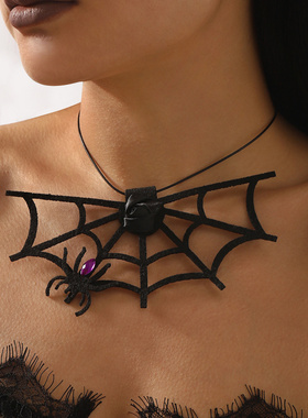 N12809万圣节个性搞怪创意蜘蛛网