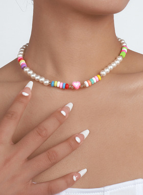 N9966波西米亚跨境民族风颈链仿