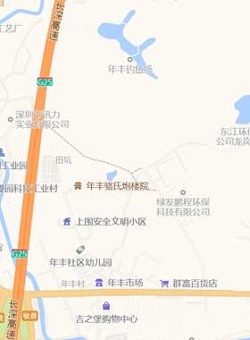 龙岗区坪地街道2025新版行政区划图街道交通办公室挂图高清防水