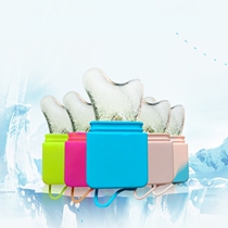 Silicione ice massage cubs Cube Face the Trys Ice Compress f