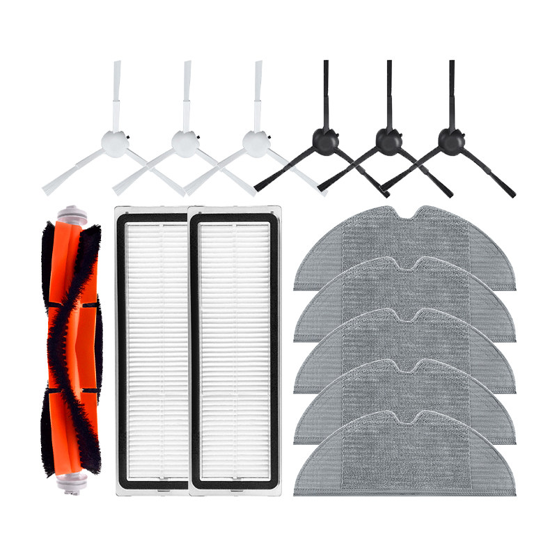 适用于小米米家扫拖一体扫地机配件1C/2C/1T滚刷滤网边刷抹布耗材,淘宝优惠券,粉丝福利购,淘宝优惠卷