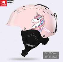 Le Ketch Professional Children Ski Safety Helmet Boy Outdoor Ski Gear Single Double Board Protective Gear Girl Safety Snow Armor