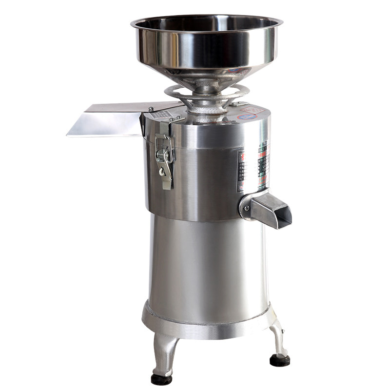100型磨浆机商用电动家用石磨豆浆机现磨大容量豆腐机渣浆自分离