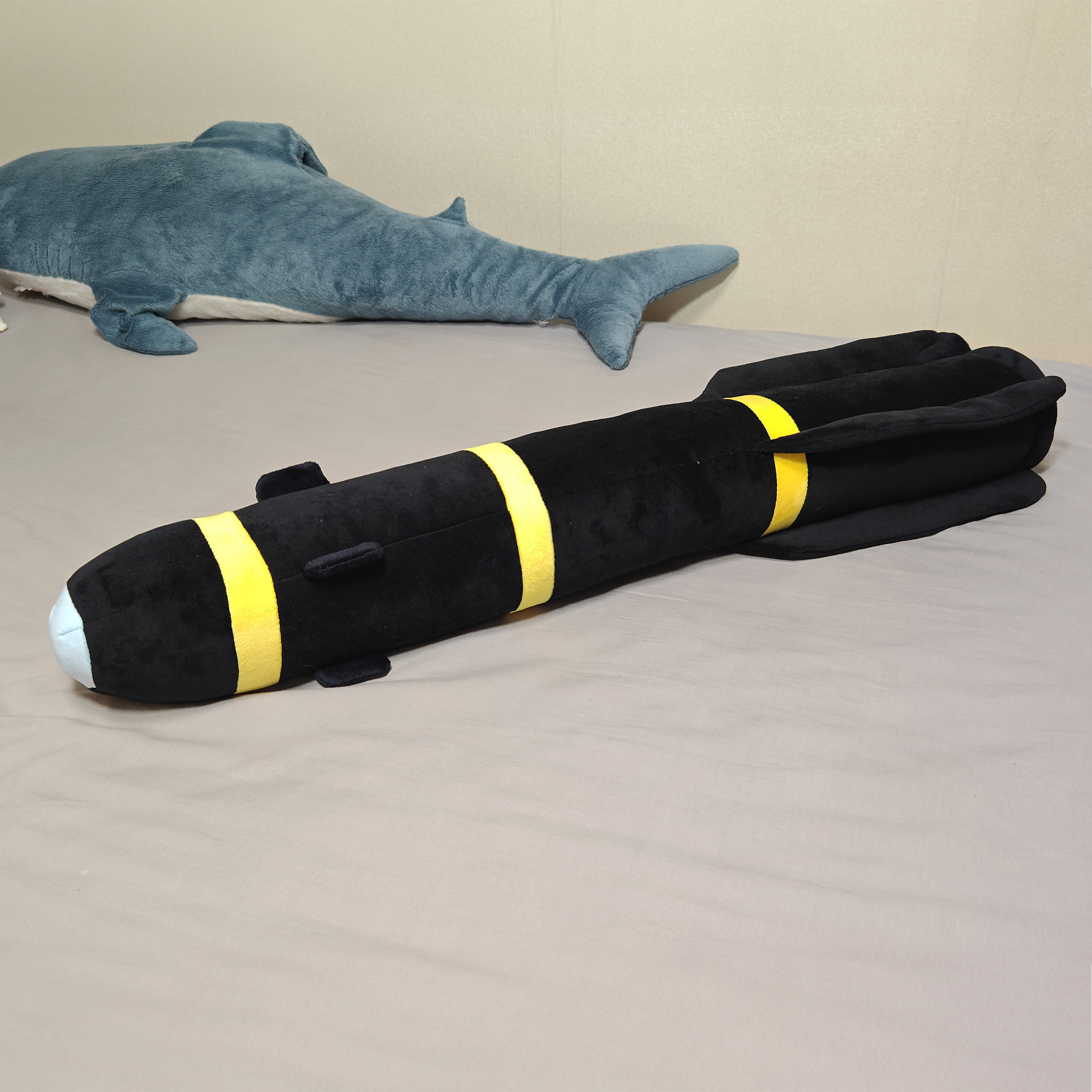 AGM114地狱火导弹创意抱枕毛绒玩具卡通玩偶,淘宝优惠券,粉丝福利购,淘宝优惠卷