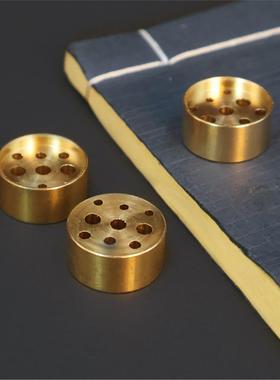 台畅黄铜葫芦九孔香插手工