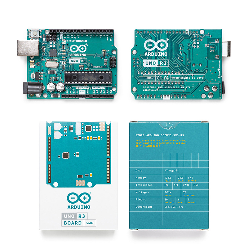 arduino uno意大利原装开发板物联网入门套件scratch图形创客教育 - 图3