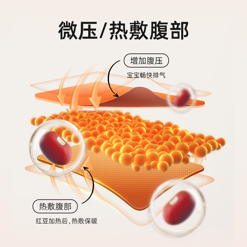 imomoto婴儿安抚手掌枕头防惊跳宝宝睡觉抱枕侧睡靠枕安全感玩偶