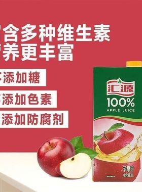 汇源果汁果益多菠萝汁饮料1L盒