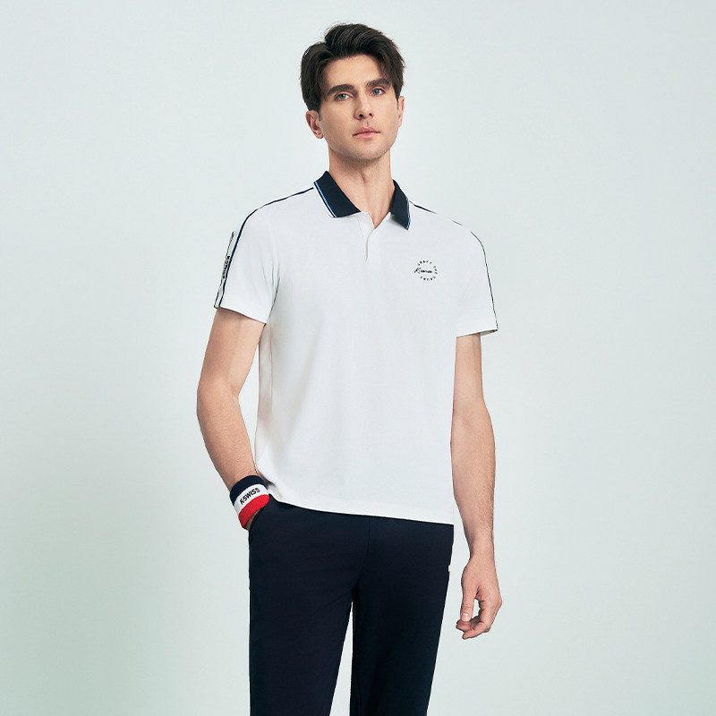 KSWISS盖世威男POLO衫 新款凉感舒适百搭运动短袖网球服 1011555,淘宝优惠券,粉丝福利购,淘宝优惠卷