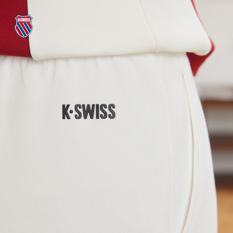 【秀场同款】KSWISS盖世威运动裤女春季舒适休闲针织长裤 199897,淘宝优惠券,粉丝福利购,淘宝优惠卷