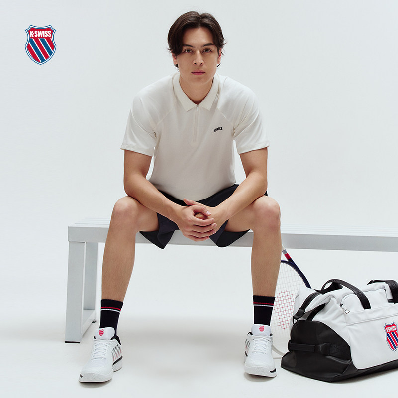 KSWISS盖世威T恤男 夏季抑菌百搭经典休闲时尚短袖POLO衫1010692,淘宝优惠券,粉丝福利购,淘宝优惠卷