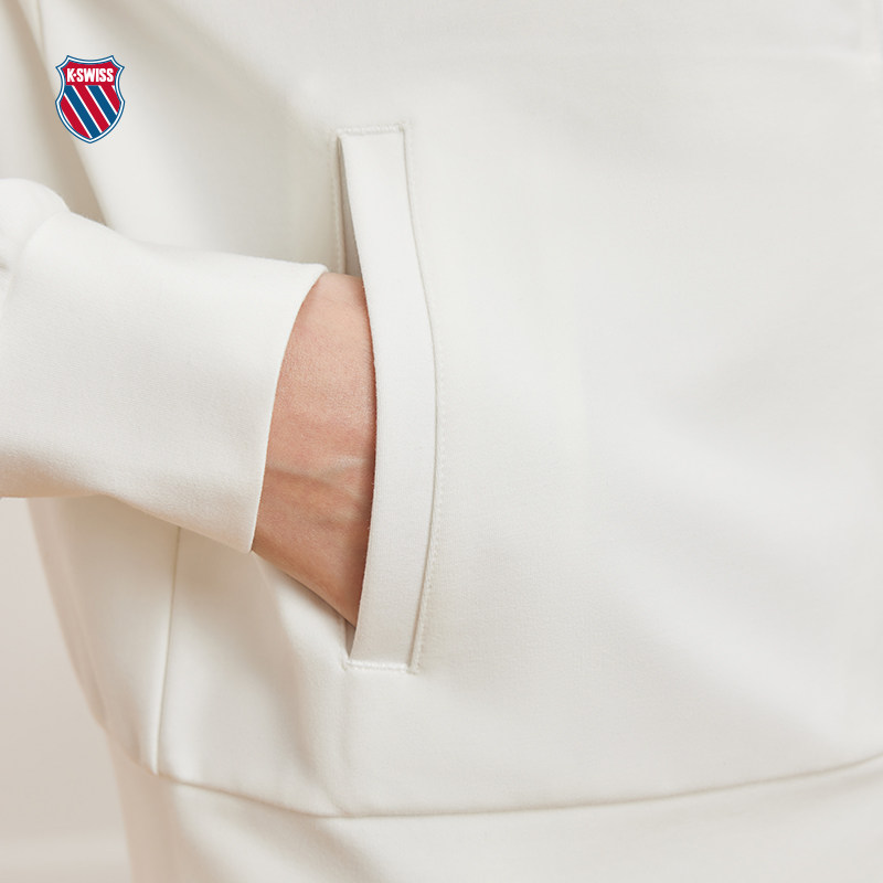 KSWISS盖世威外套女 春季 潮流百搭休闲时尚撞色针织上衣 199914,淘宝优惠券,粉丝福利购,淘宝优惠卷