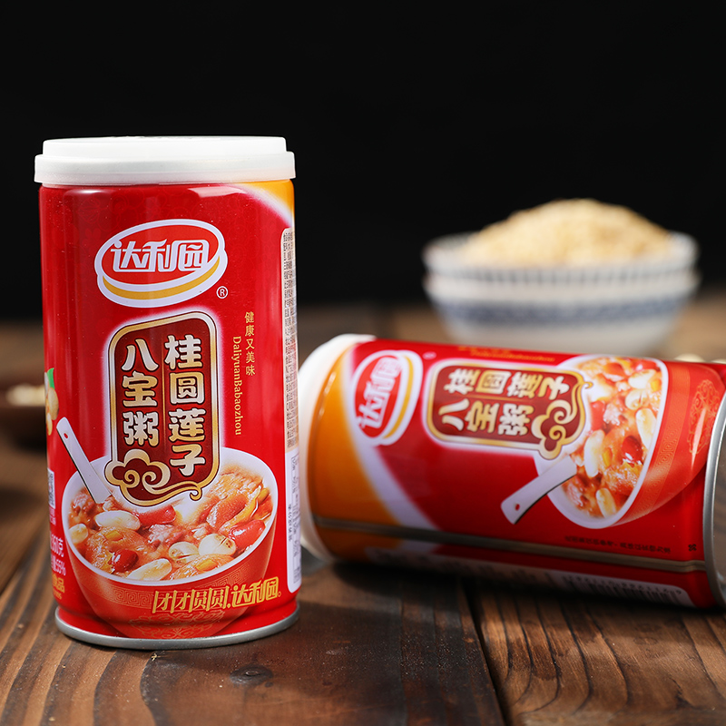 达利园桂圆莲子八宝粥整箱装360g*12罐装官方旗舰店即食营养早餐