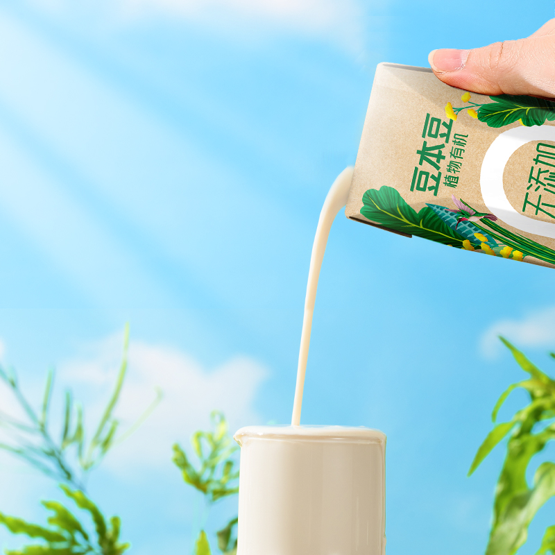 豆本豆植物有机纯豆奶250ml*12盒 优质植物营养整箱送礼学生早餐