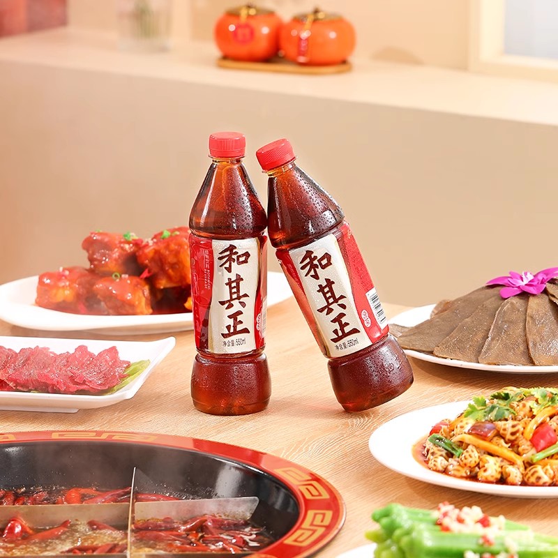 和其正凉茶550ml*5瓶草本植物饮料火锅搭档夏季清凉饮品露营烧烤