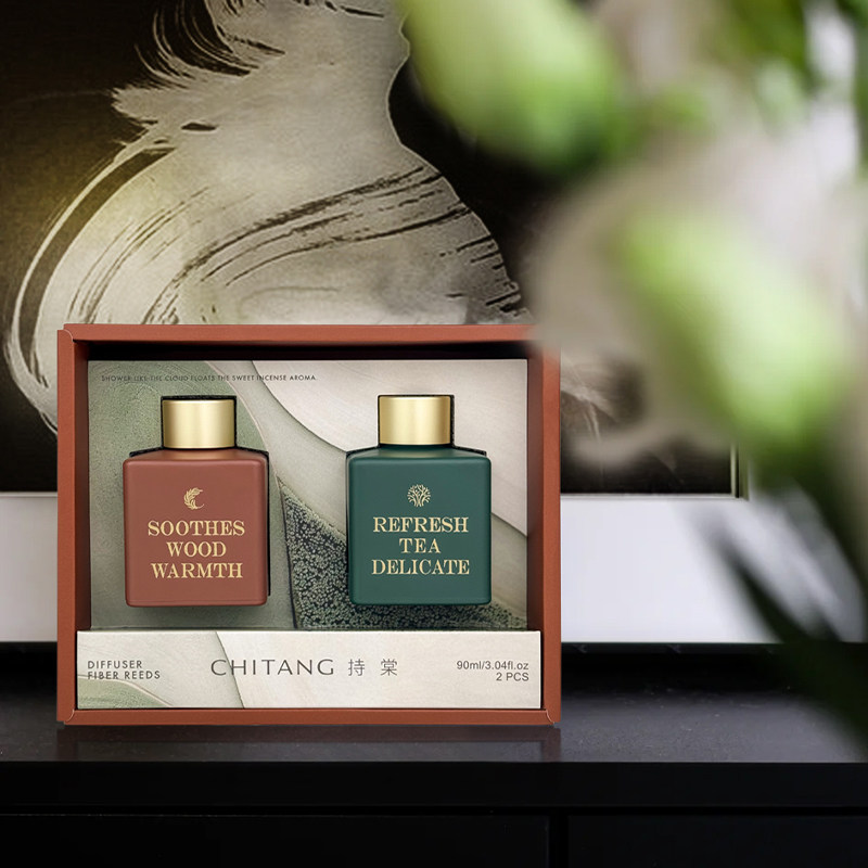 持棠悦境檀茶小方瓶无火香薰礼盒高级实用礼物伴手礼,淘宝优惠券,粉丝福利购,淘宝优惠卷