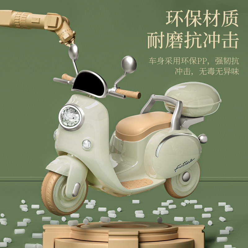  热豹儿童电动车