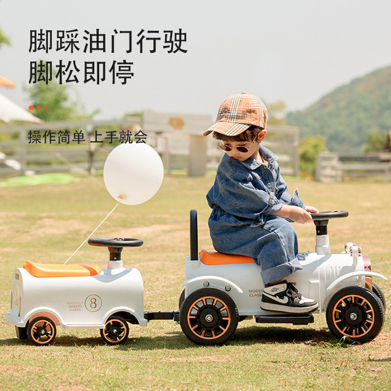  热豹儿童电动车