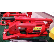 Early conceived hydraulic steel wire rope cutting machine hydraulic steel wire rope cutting machine QY48 type electric hydraulic steel reinforcement cut