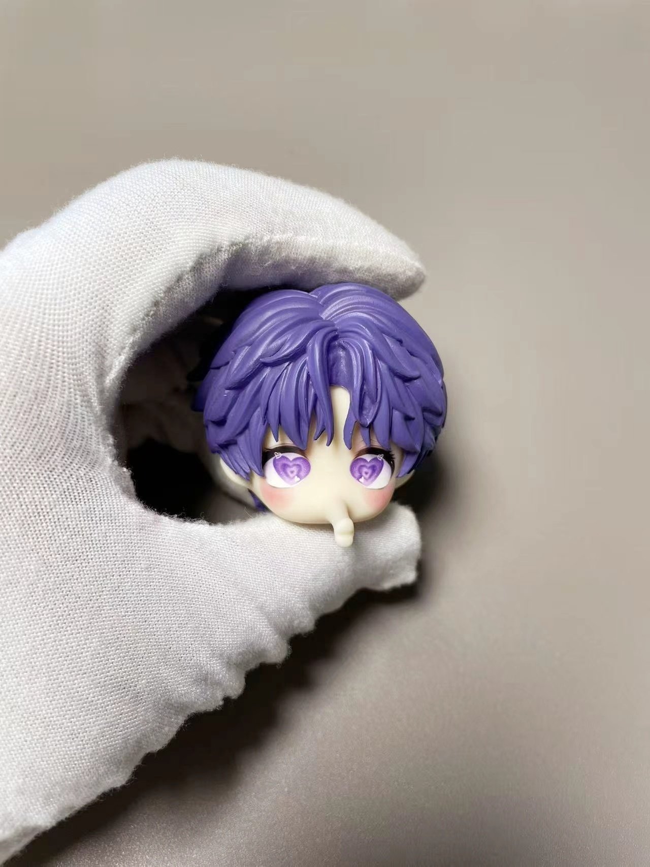 恋与深空祁煜GSC头壳 深空奇遇bjd娃娃头壳 祁煜平替可替换手头壳 - 图3