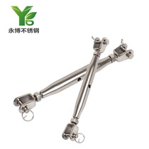 Manufacturer direct sales 304 stainless steel w closed body flower basket screw wire rope chain rope tightener