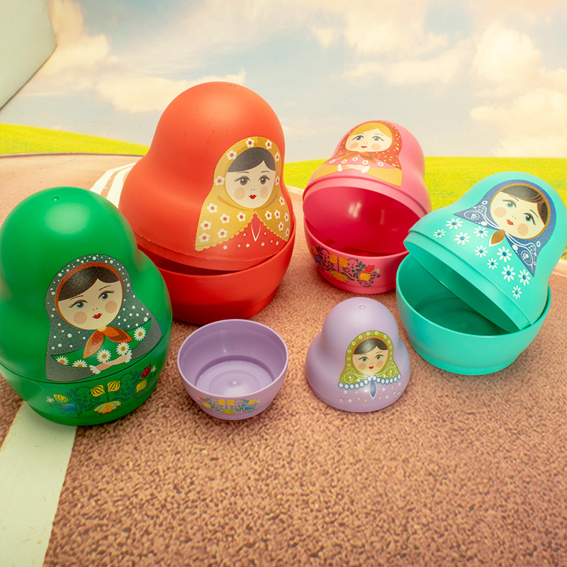 12层俄罗斯套娃叠叠圈叠套玩具儿童益智手动大小配对图形认知玩具,淘宝优惠券,粉丝福利购,淘宝优惠卷