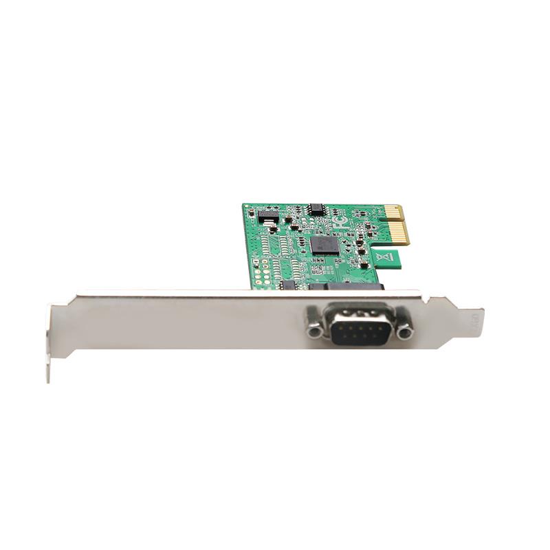 新款PCI-E串口卡pcie转COM9针单串口RS232接口工控扩展卡ax99100 - 图2