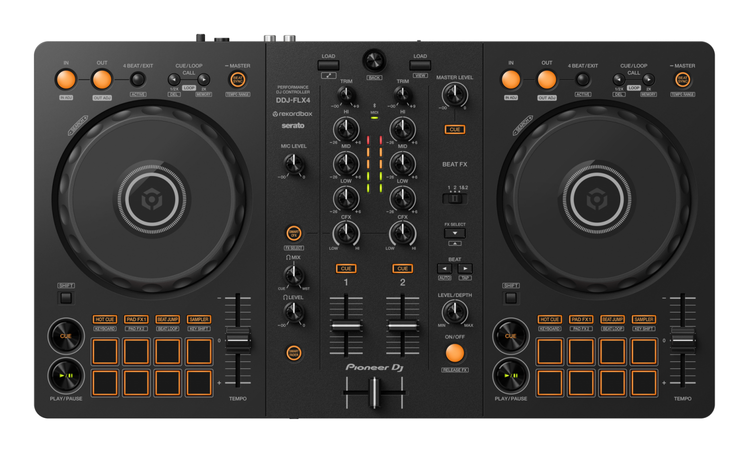 Pioneer/先锋 DDJ-400 FLX4控制器一体打碟机顺丰包邮正品行货 - 图2