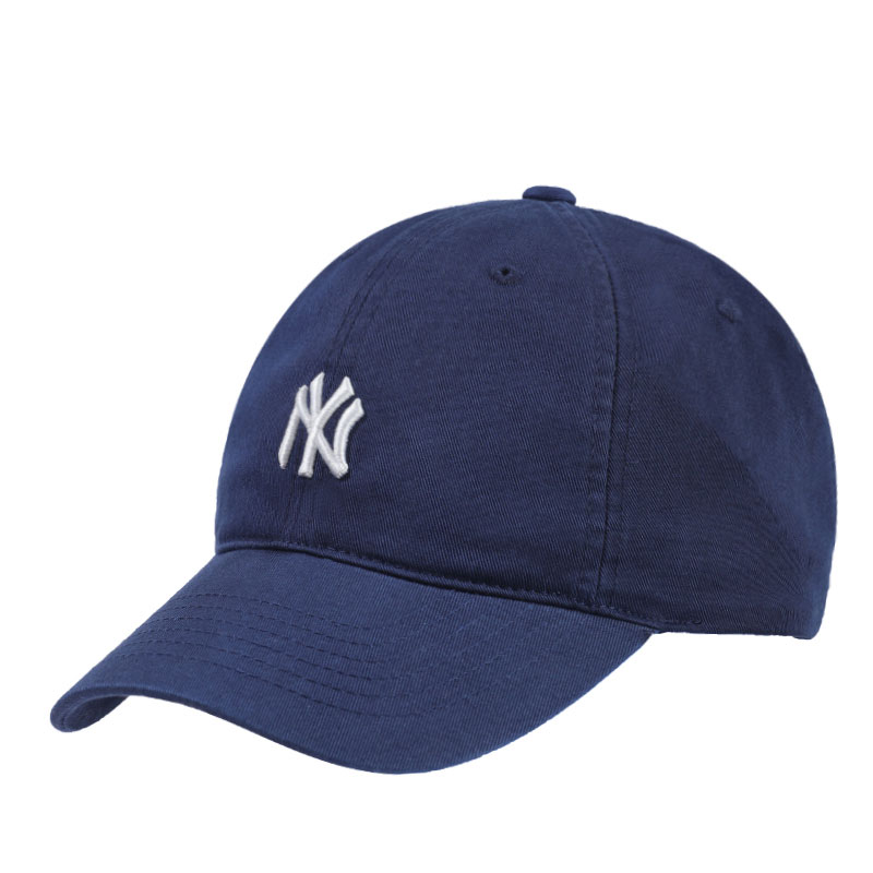 正品MLB棒球帽男女新款小标脸小NY帽子软顶夏季LA鸭舌帽CP66
