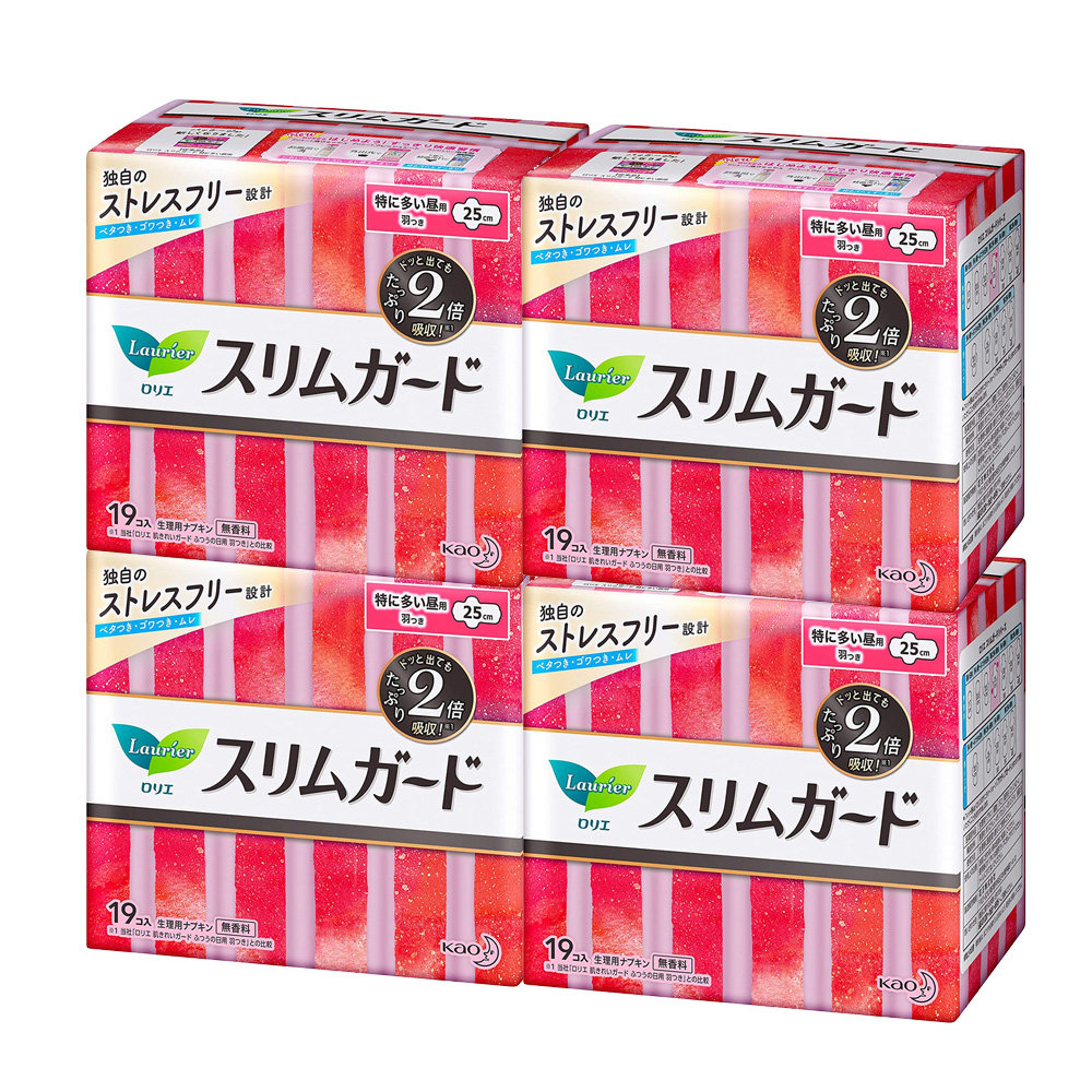 kao日本乐而雅姨妈巾超薄干爽强 MIKCOL卫生巾