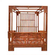 Hedgehog Purple Sandalwood New Chinese Shelf Bed Supear Furniture Bedroom Flowers Pears Wood Double Peoples Bed Kyocera Su Pear Pluso bunk bed